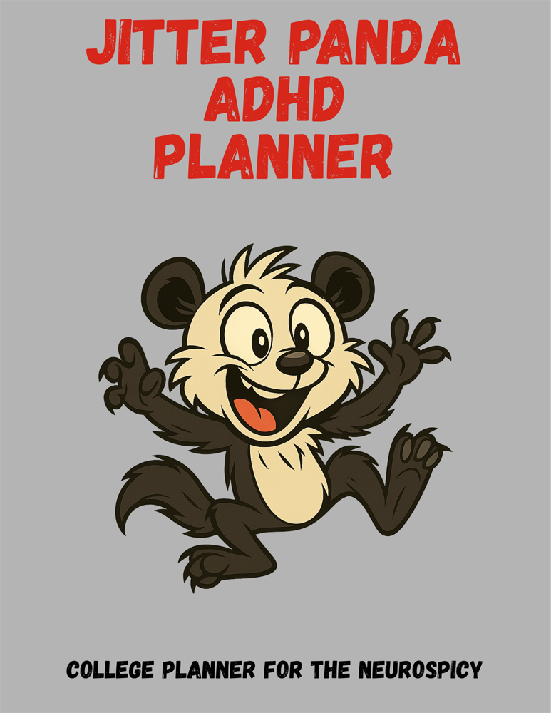 jitter panda adhd college Planner