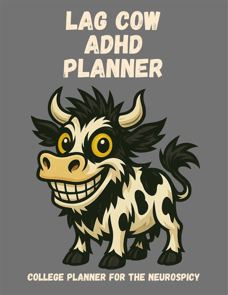 lag cow adhd college Planner